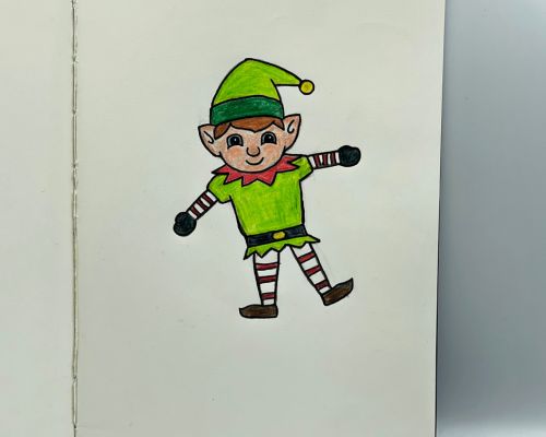 How to Draw an Elf Step by Step - Easy Crafts For Kids