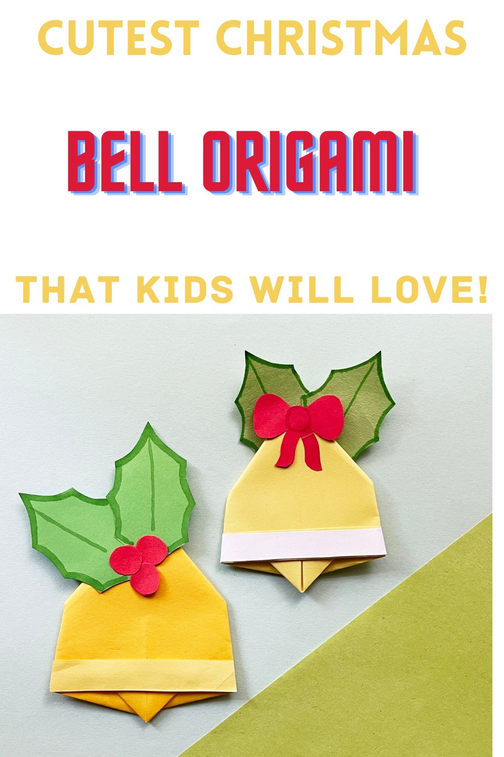 How to Make Paper Christmas Bell - Making Paper Christmas Bells