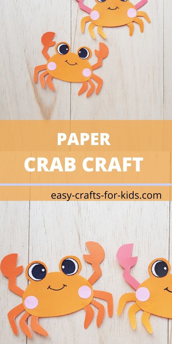 Cute and Easy Origami Crab Craft for Kids