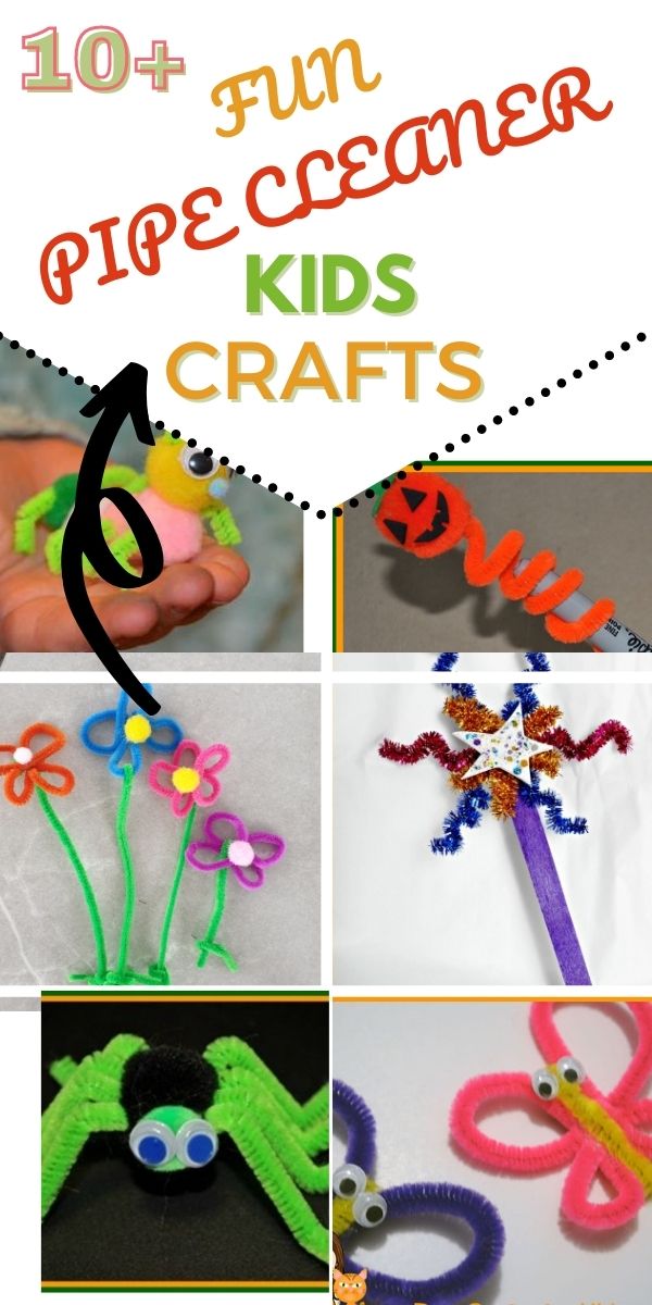 Pipe Cleaners, Pipe Cleaners Craft, Arts And Crafts For Kids