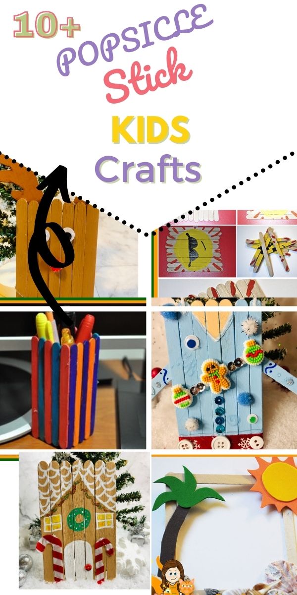 Popsicle Stick Crafts for Kids - Easy Crafts For Kids