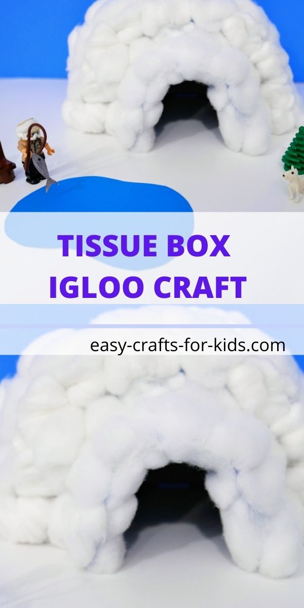 how to make an igloo craft