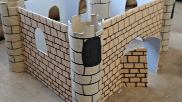 How to Make a Cardboard House (or castle!) Two Ways - the Making Life