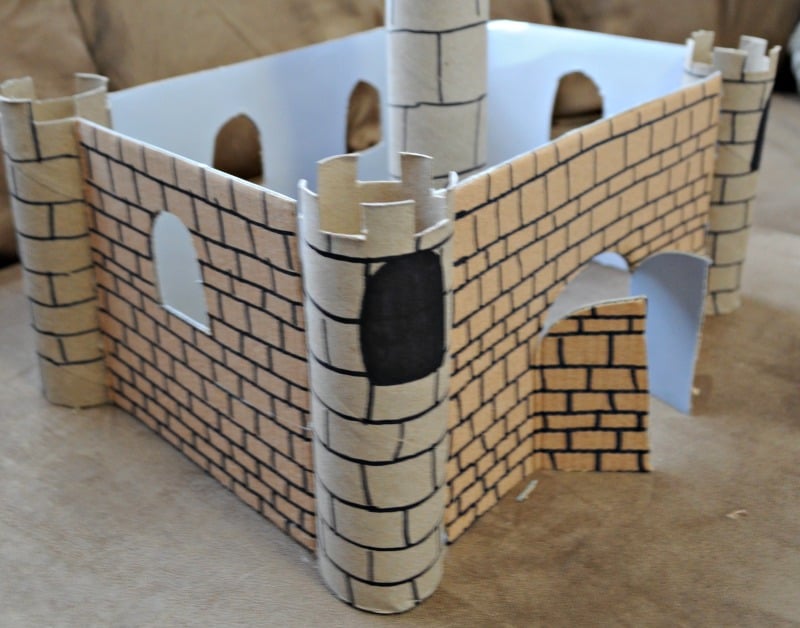 how-to-make-a-castle-build-a-cardboard-medieval-castle-easy-crafts