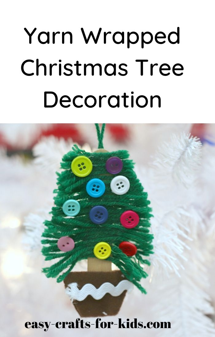 Download Diy Yarn Christmas Tree Ornaments PSD Mockup Templates