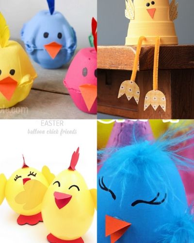 20+ Cute Easter Chick Crafts 2022