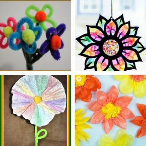 25+ Beautiful Spring Flowers Crafts for Kids 2023