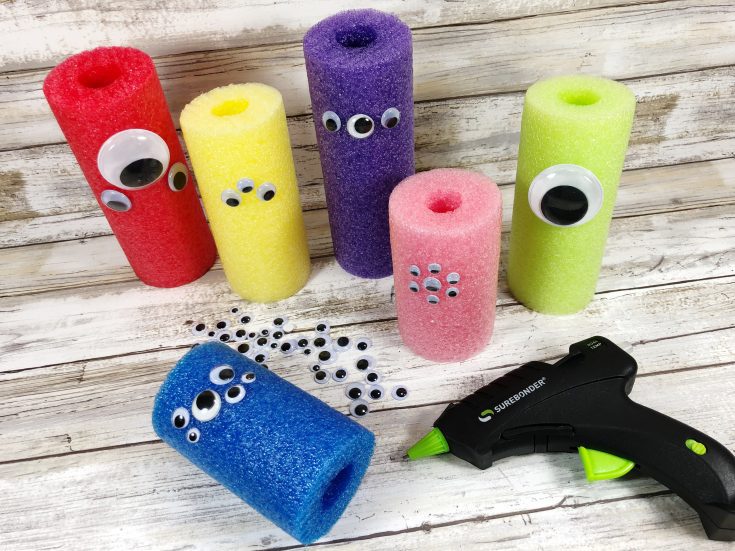 Pool Noodle Monster Craft