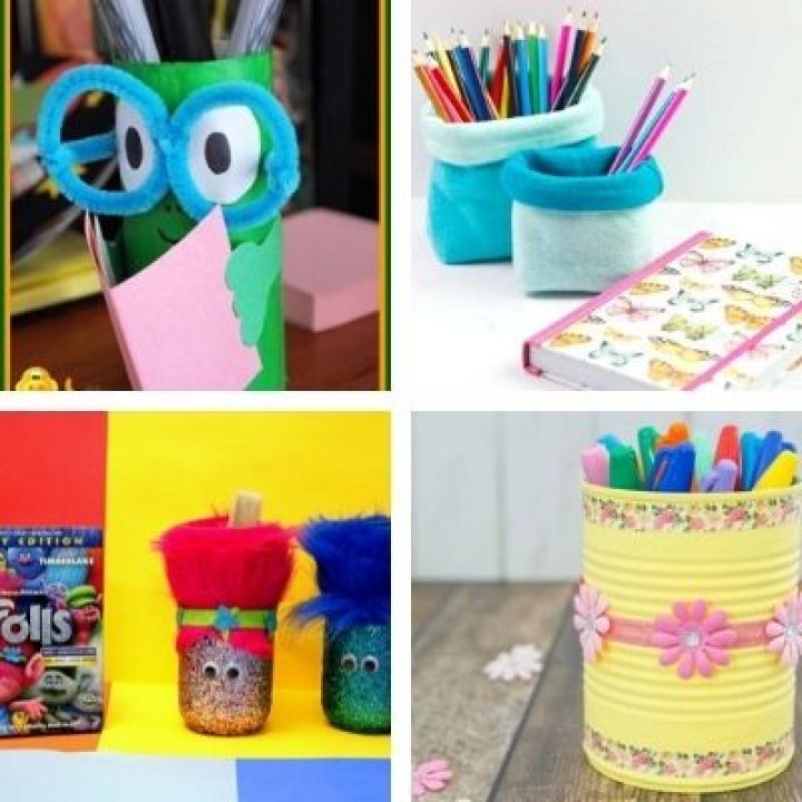 Pencil Holder Crafts for Kids