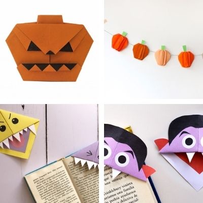 Easy Halloween Origami Instructions for Kids - Easy Crafts For Kids