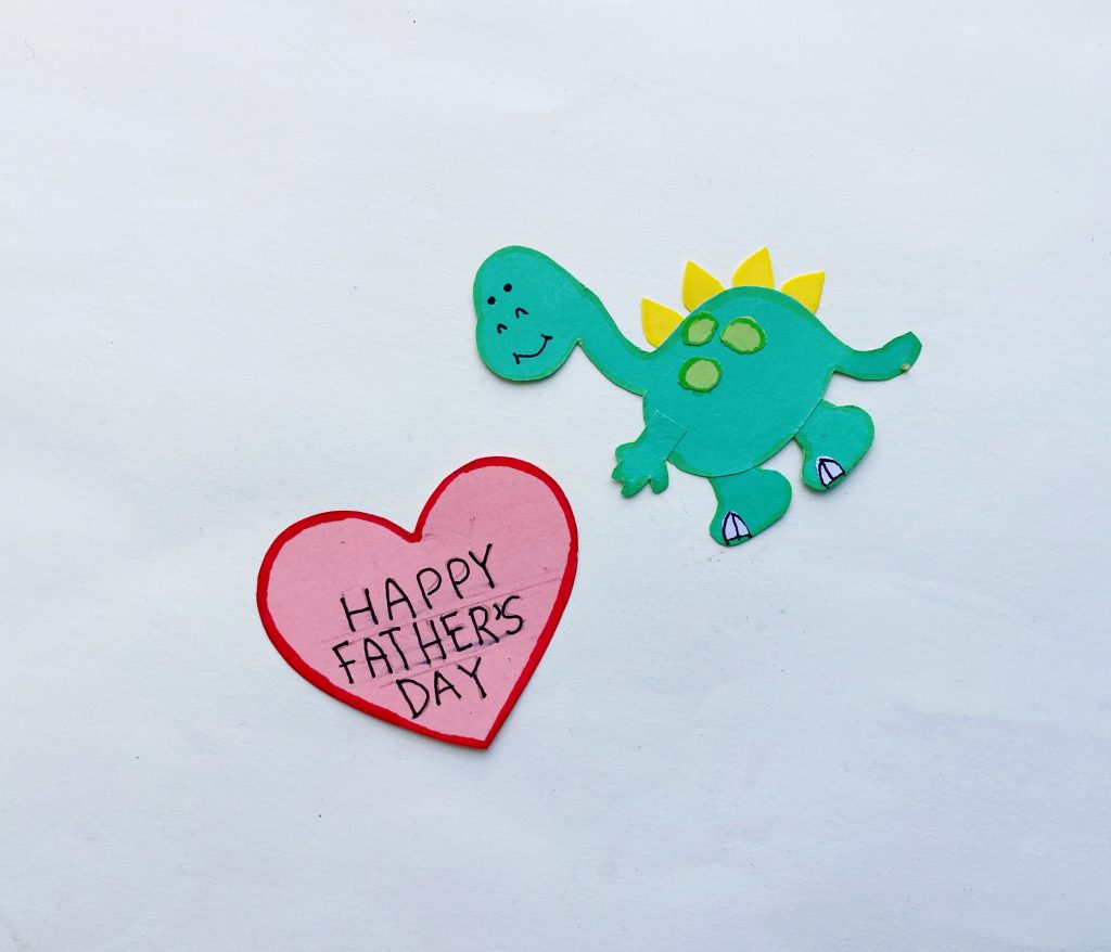 Dinosaur Pop Up Card For Father's Day