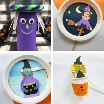 Wonderful Halloween Witch Crafts For Kids 2022