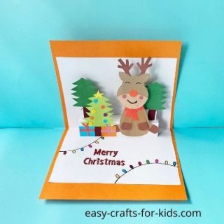 homemade pop up christmas card ideas