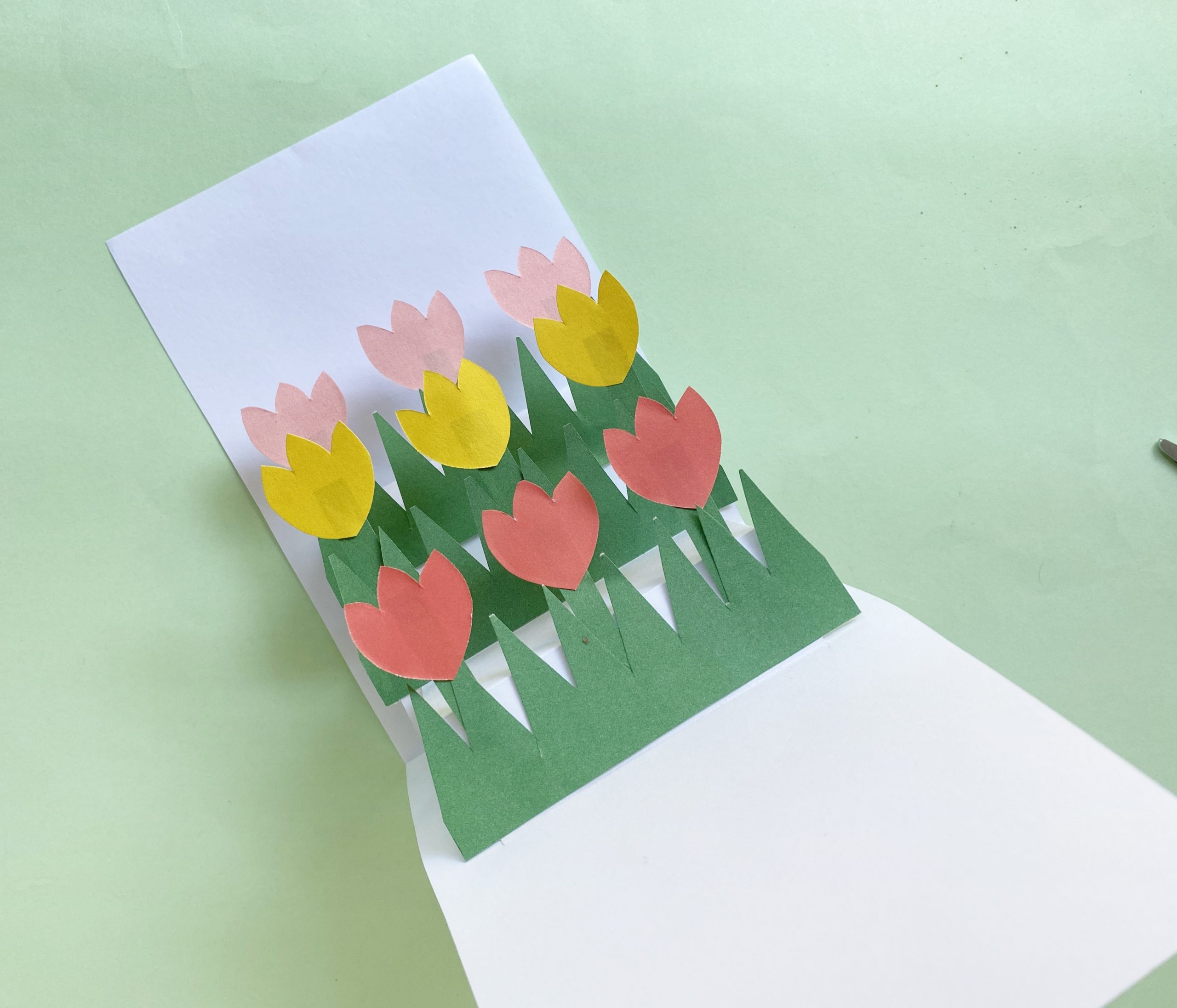 DIY Tulip Card for Kids