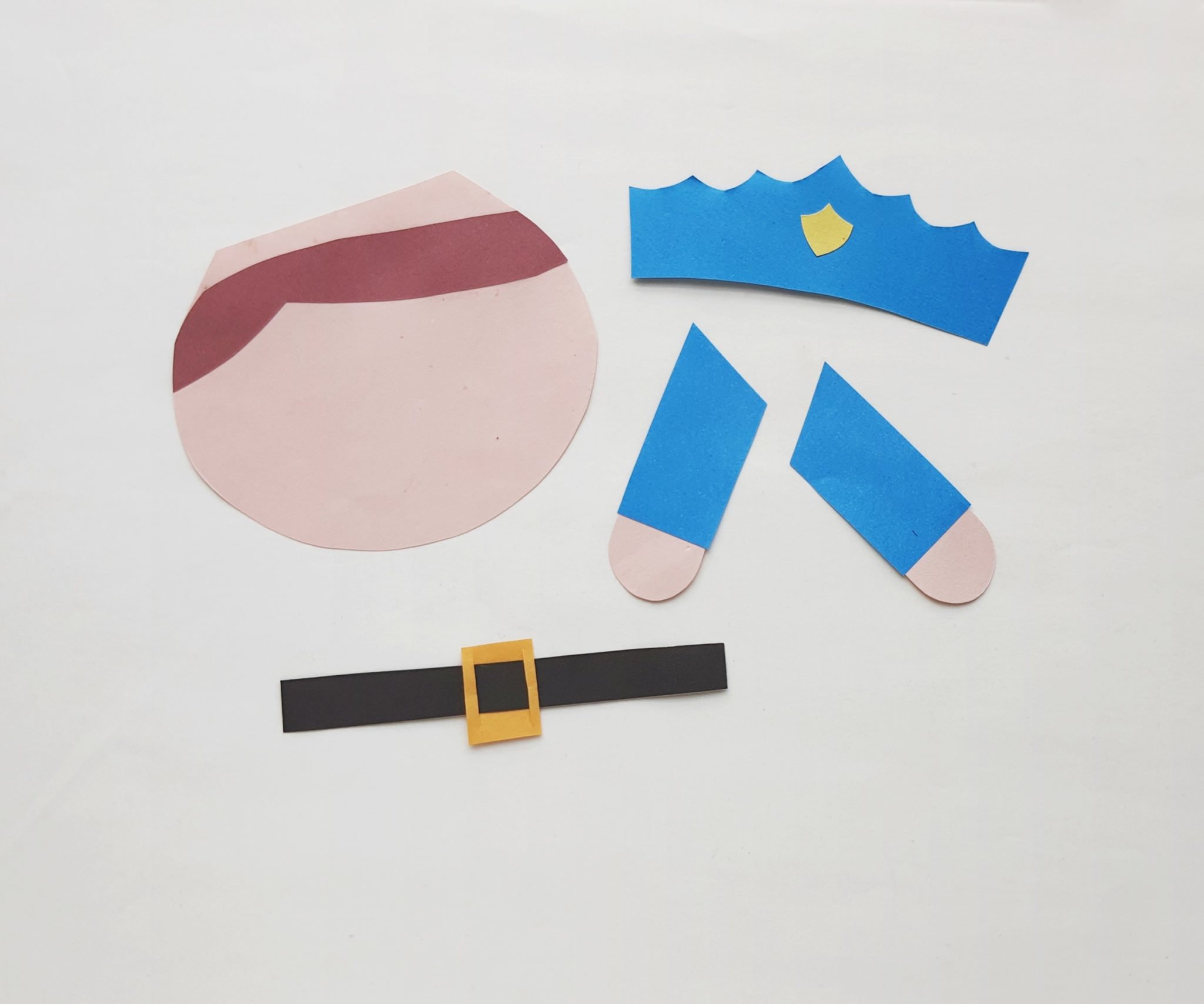 Policeman Craft for Kids