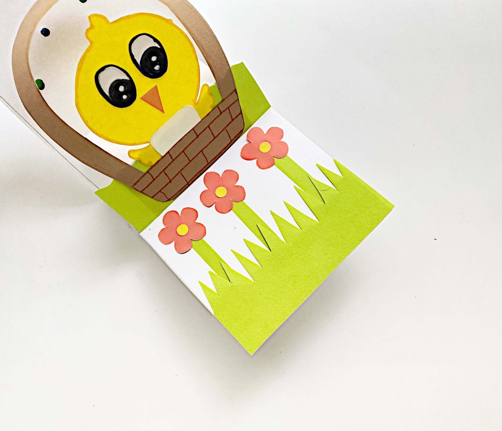 How To Make A Chick Pop Up Card For Easter