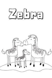 Zoo Animal Coloring Pages for Kids