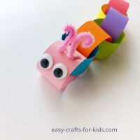 Paper Caterpillar Craft for Kids