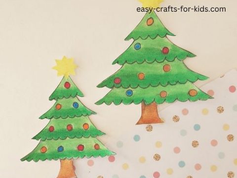 How to Draw a Christmas Tree - Easy Drawing Art