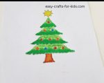 How to Draw a Christmas Tree - Christmas Tree Drawing for Kids