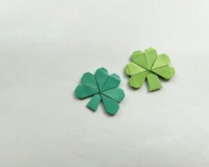 Shamrock Origami for Kids