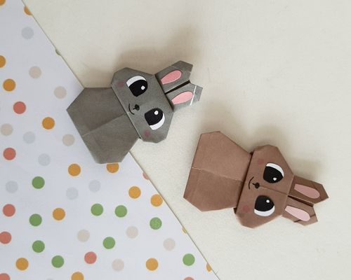 how to make origami rabbit