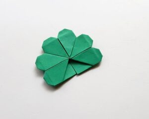 Shamrock Origami for Kids