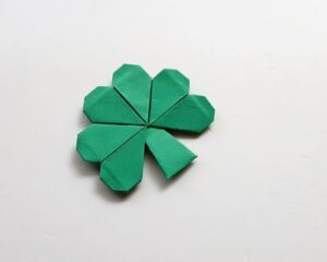 Shamrock Origami for Kids