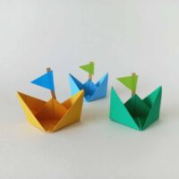 How to Make an Origami Boat - Easy Crafts For Kids