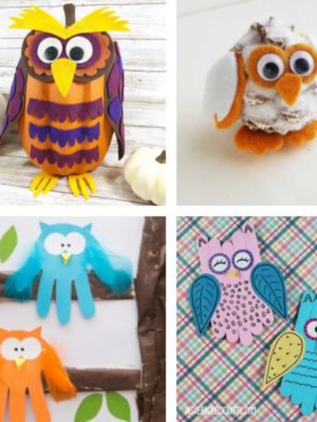 Cutest Owl Crafts for Kids - Easy Crafts For Kids